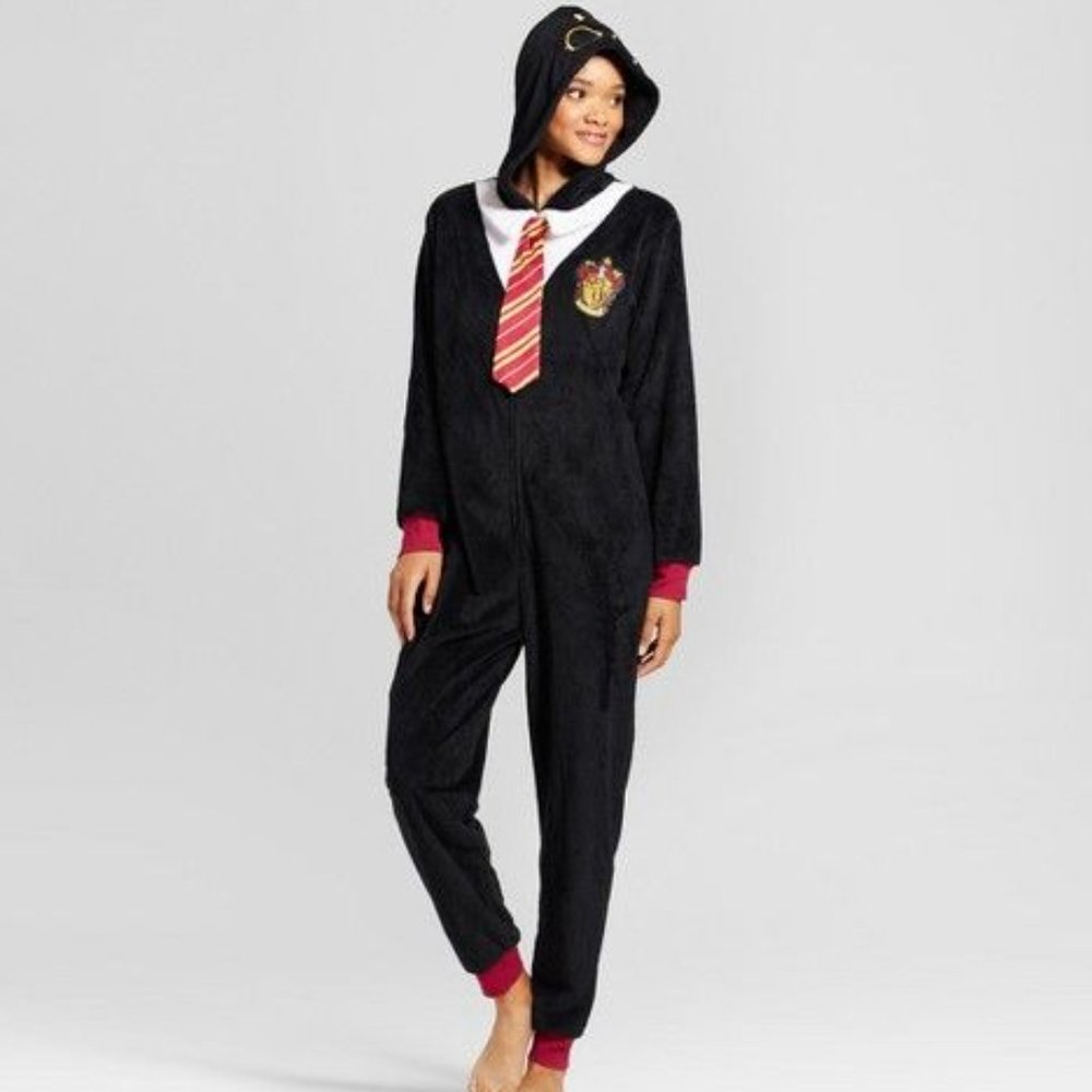 HARRY POTTER GRYFFINDOR HOODED ONSIE - S/M